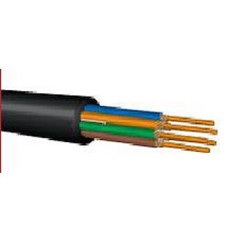 EuroDVS+ Fiber Optic Breakout Kabel mit 8 Fasern, 50/125 µm multimode