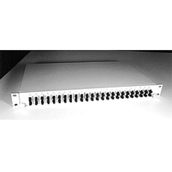 EuroDVS+ Patchpanel für 24 x SC Kupplungen, ausziehbar