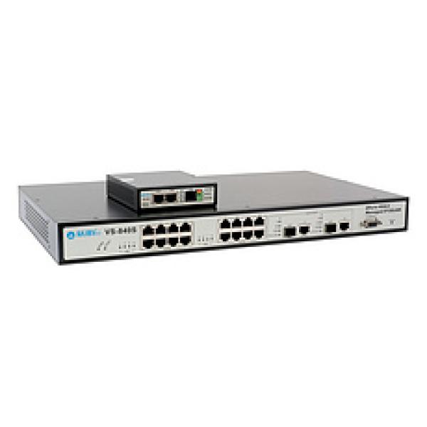 VDSL2 8-Port Switch/DSLAM VS-840S Bundle inkl. 8 VDSL2 Modems VC-410