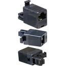 Adapterstecker/Konverter RJ-12/4 auf RJ-45