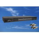 Gigabit Switch GSH-2400 mit 24 x 10/100/1000Base-T 4 x SFP Modul-Ports RJ-45, SNMP